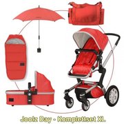 Joolz Day II Complete XL - RED / SILVER - 2014
